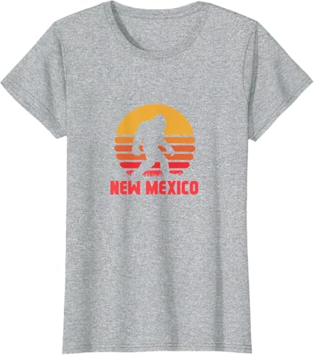 Miniatura 22 de Bigfoot New Mexico State Sasquatch Yeti Urban Legend Retro T-Shirt Black,Asphalt Grey,White,Silver Grey,Brown,Olive Green,Lemon Yellow,Dark Heather