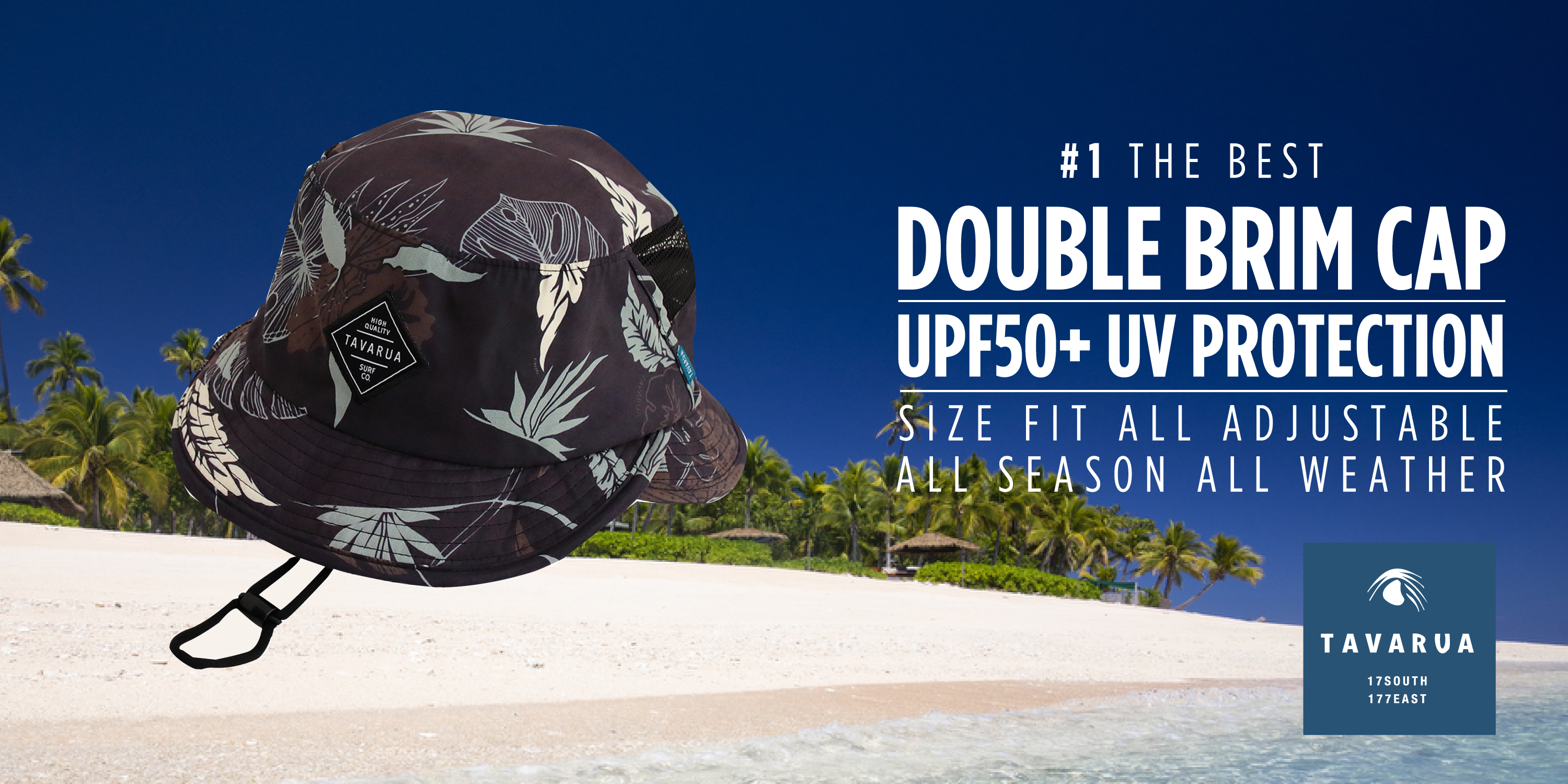 Amazon | [タバルア] ダブルブリム DOUBLE BRIM UV HAT UVハット