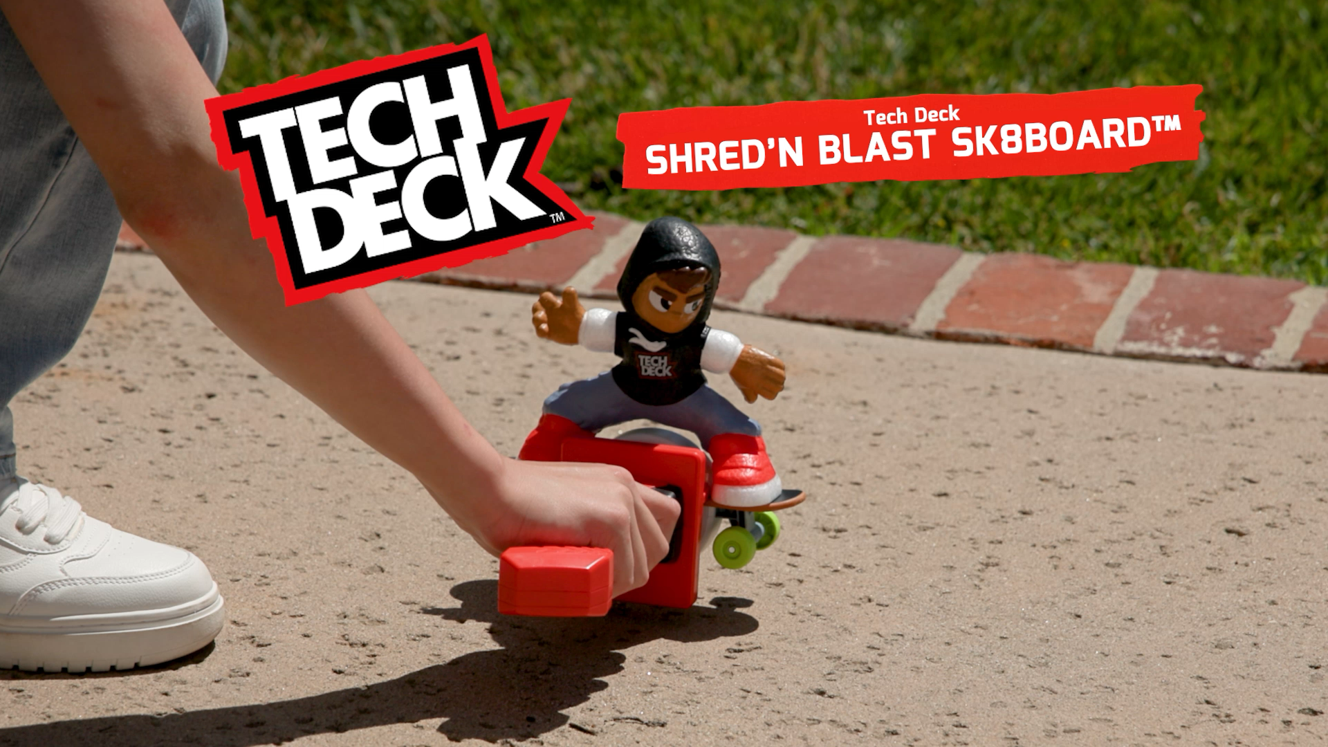 Amazon.com: TECH DECK Shred N' Blast Sk8board, Motorized Finger