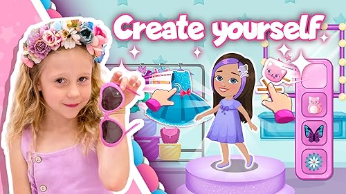 Miniatura 2 de Like Nastya: Party Time. Educational Game For Kids 3-5 Years Old. Reate Holidays, Celebrations, Birthdays For Little Girls And Little Princesses