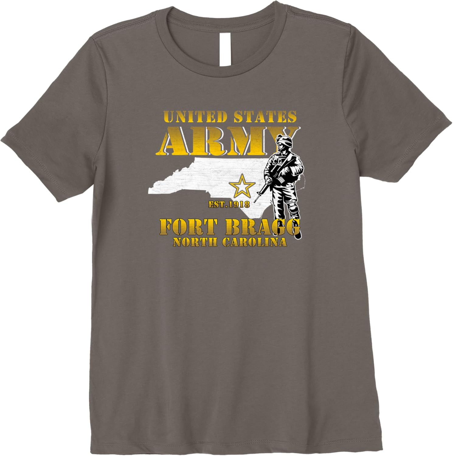 Fort Bragg North Carolina Nc Army Base Army Basic Training Premium T-Shirt