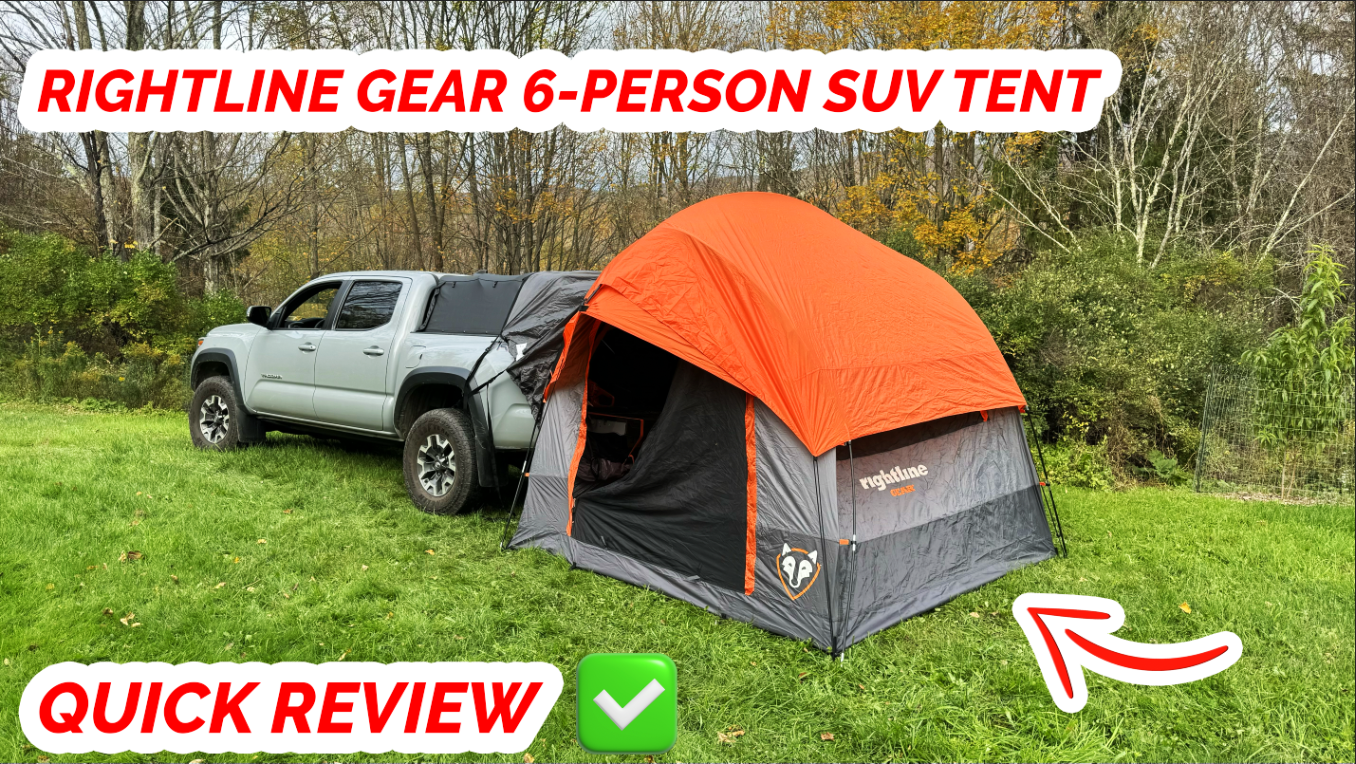 Watch THIS THING IS HUGE ! Rightline Gear 6-Person SUV Tent on