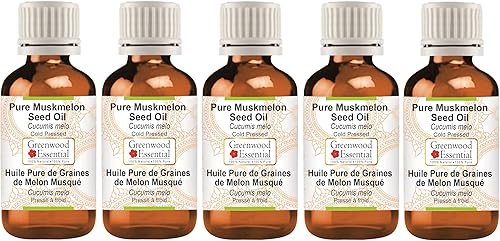 Miniatura 8 de Greenwood Essential Aceite de semilla de melón puro (Cucumis melo) 100% natural, grado terapéutico, prensado en frío para cuidado personal, 10 onzas