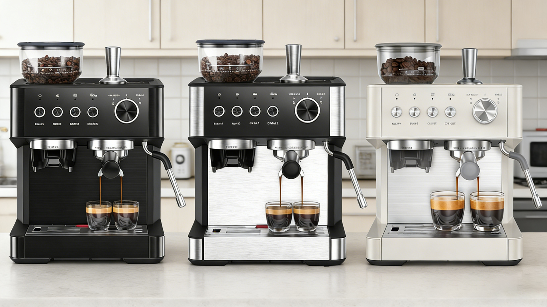 Amazon.com: (2026 Upgrade) 20 Bar Espresso Machine with Built-in