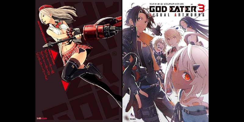 GOD EATER ゴッドイーター ビジュアルアートワーク staff book 91IfLyogkaL._UF350,350_QL50_.jpg