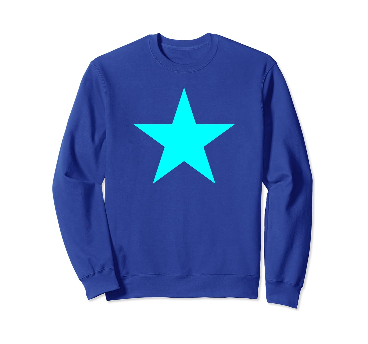 blue star sweatshirt