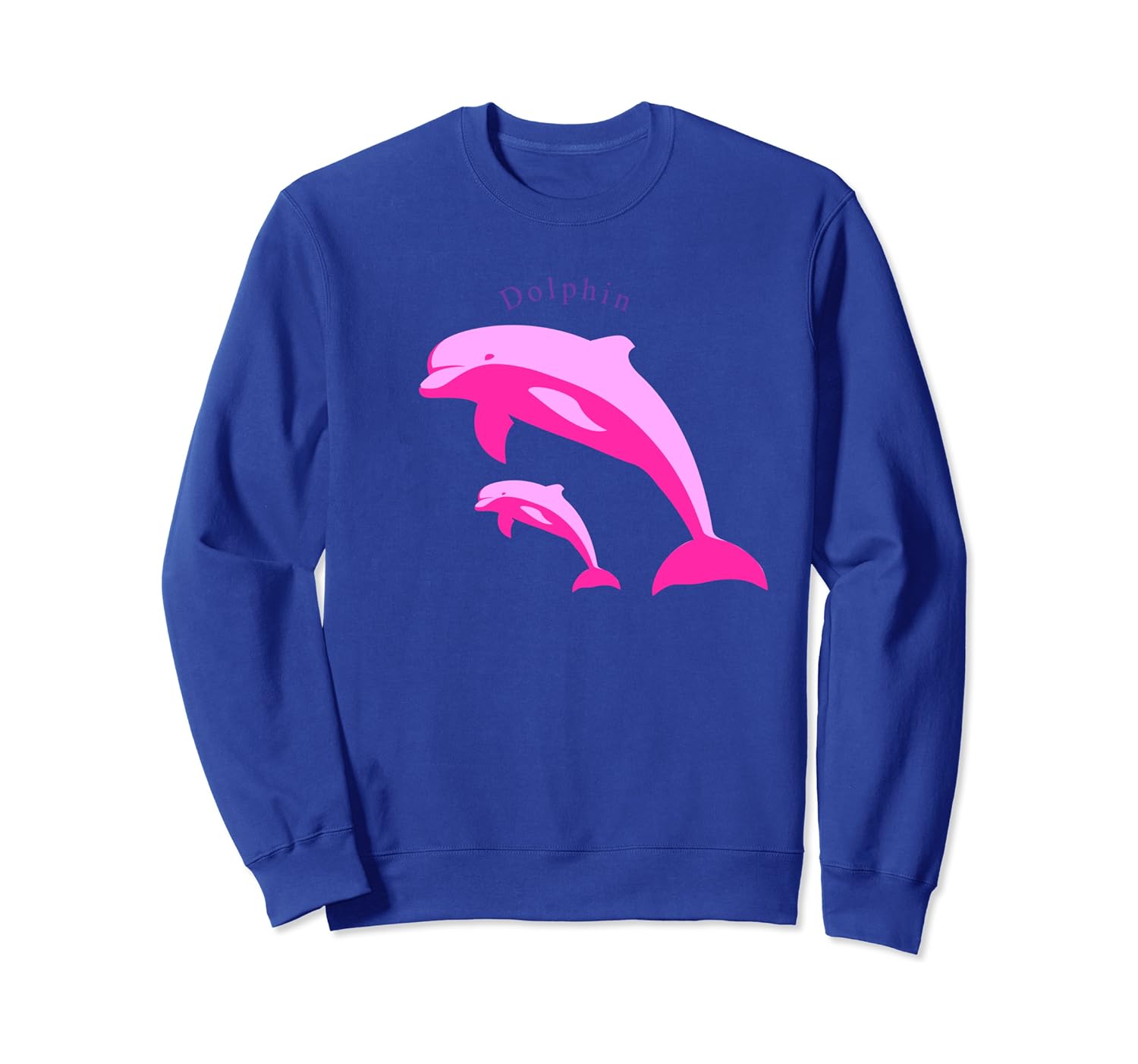pink dolphin sweatshirt