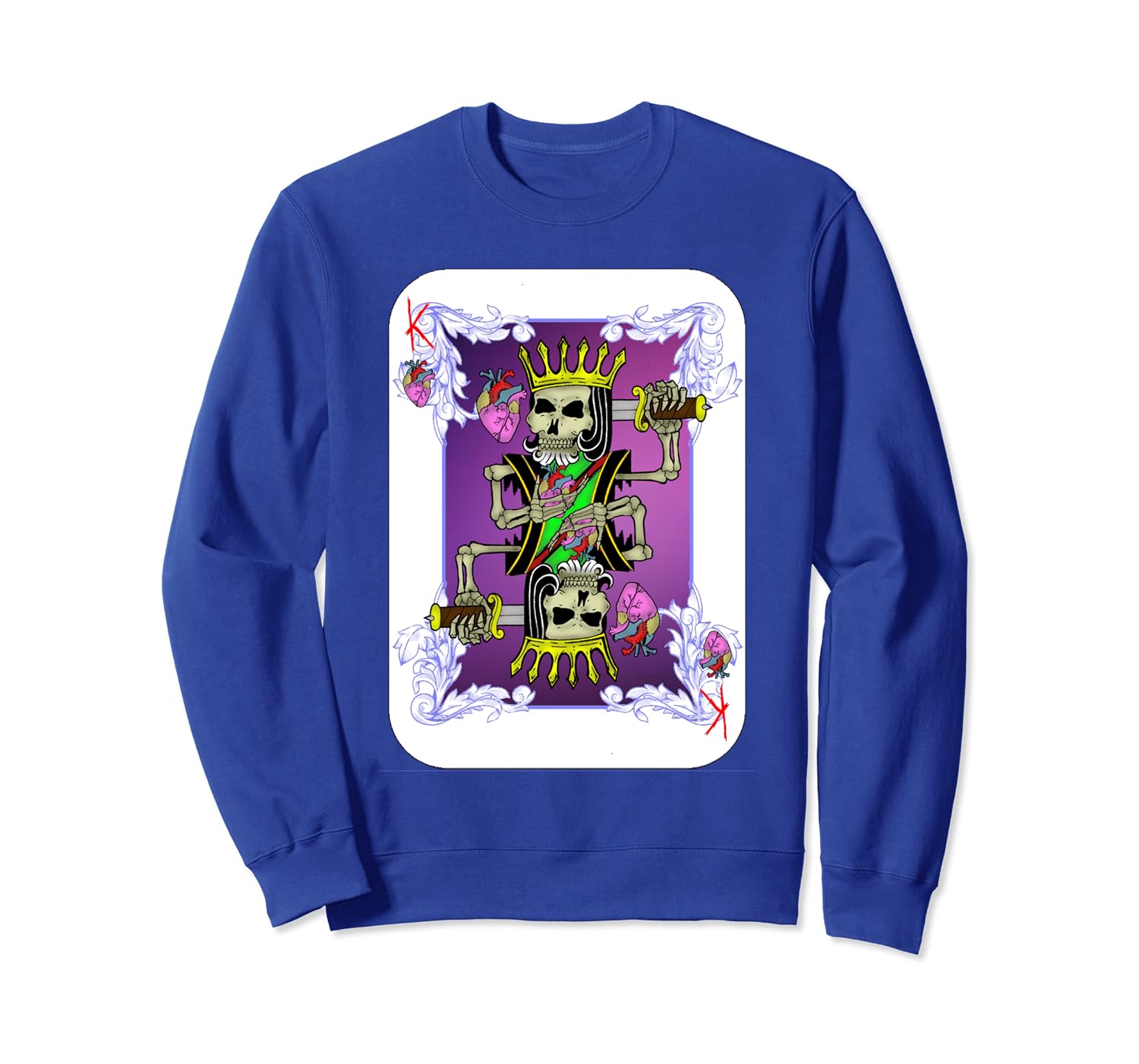 suicide king sweatshirt