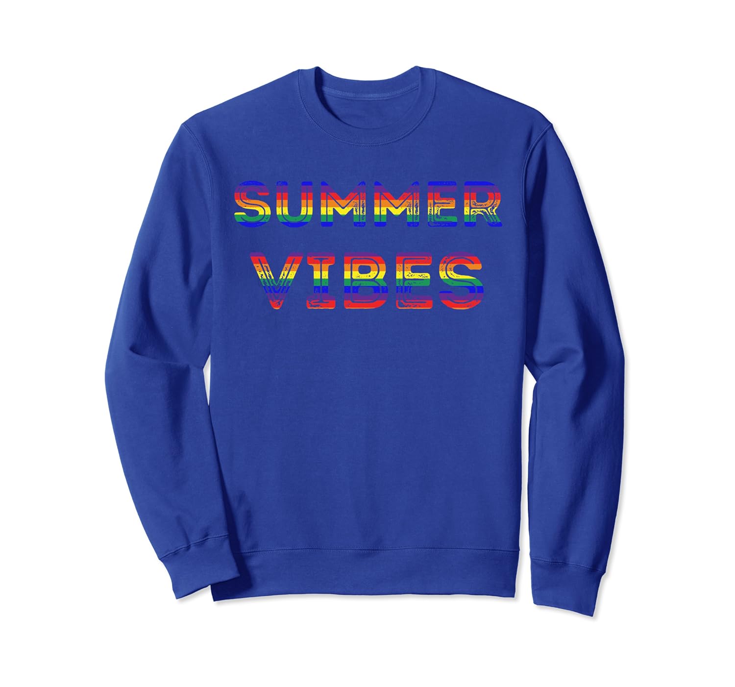 rainbow happy sweatshirt