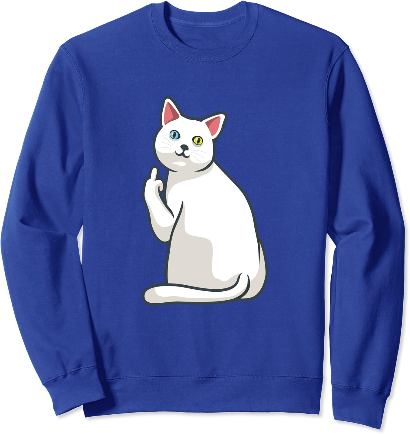 Cat looking sweatshirt Clearance