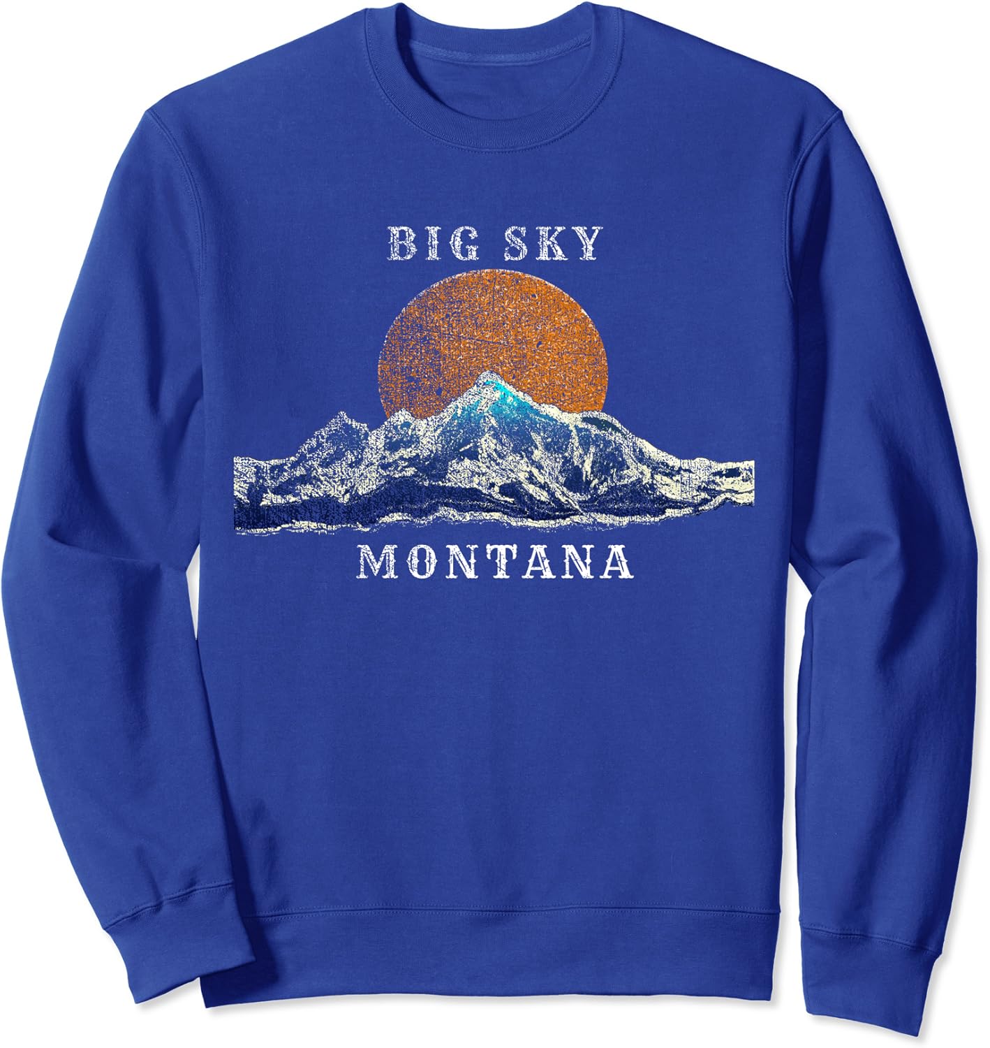 Sweatshirt with mountain scene Clearance