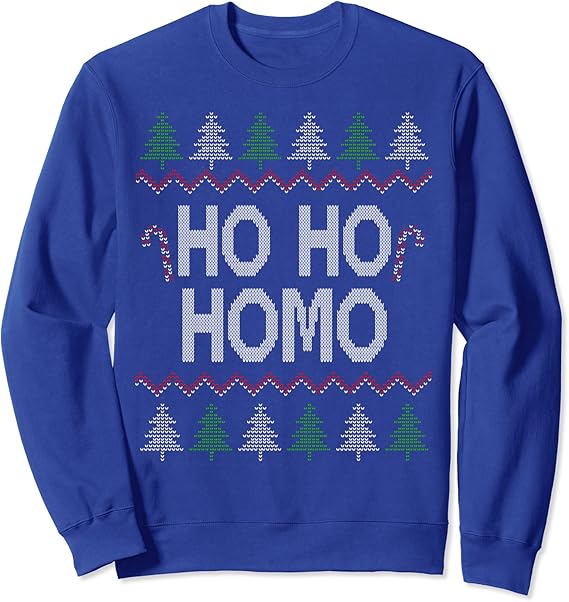 ho ho homo christmas jumper
