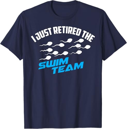 Miniatura 4 de Lindo Vasectomía I Just Retired The Swim Team Shirt Divertido regalo