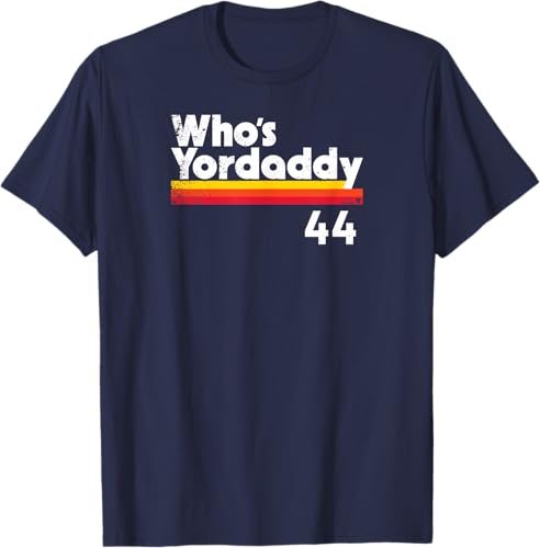 Yordan Alvarez - Who's Yordaddy - Camiseta de béisbol Houston, Azul