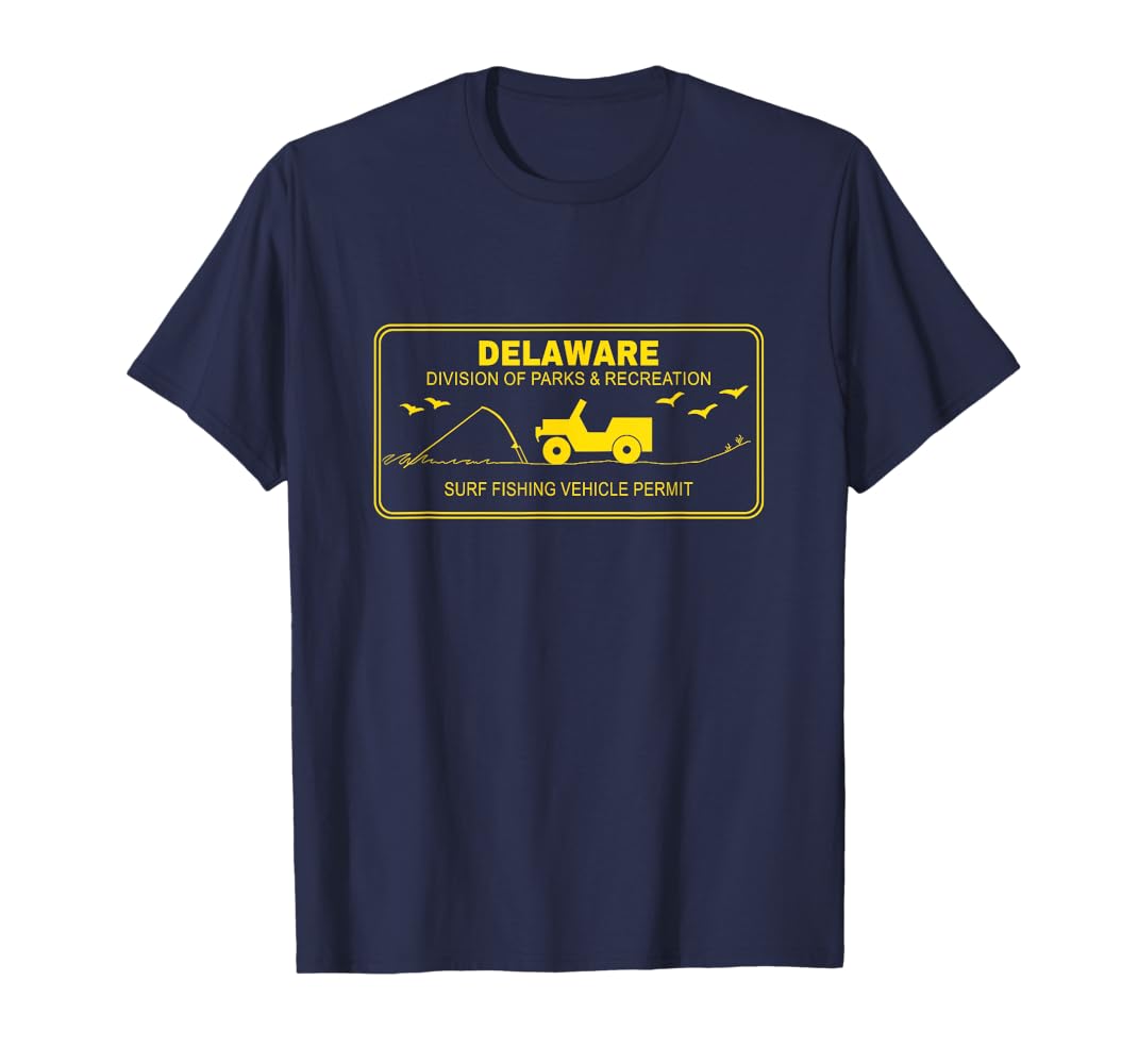 Delaware Surf Fishing Permit Commemorative Design ... - Amazon.com