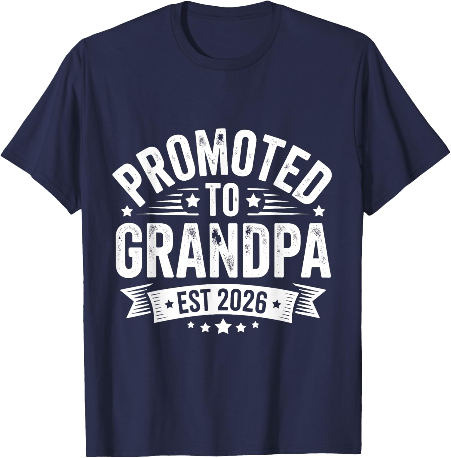 Beförderung zu Opa Großeltern Baby Design Fun Unisex T-Shirt - Bild 8 von 12