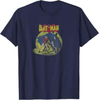 Batman and Robin In The Spotlight T-Shirt
