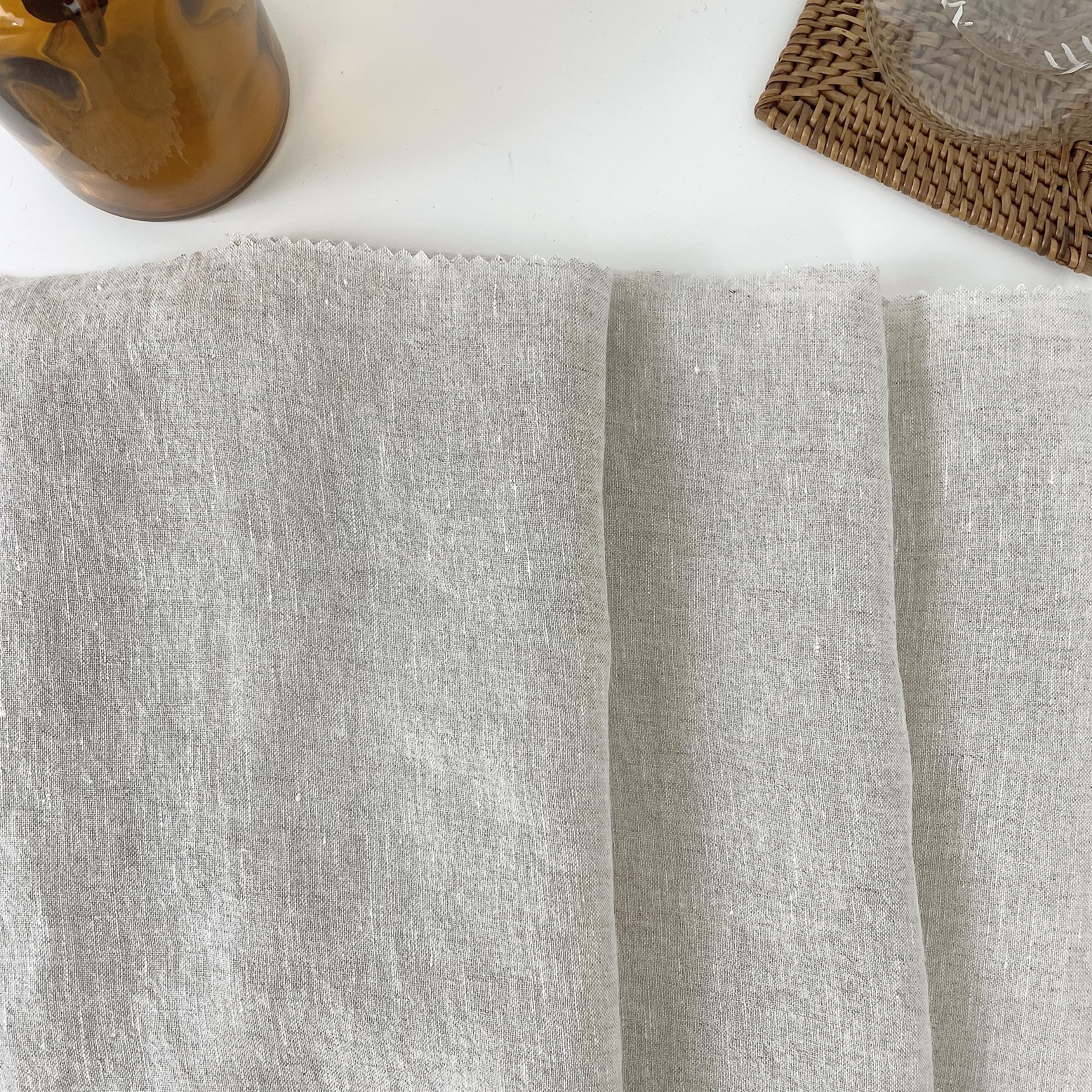 トップス LINEN/PAPER/WOOLWASHEDTWILLWPOCKETSHIRTS Amazon.com: 100% Linen Fabric, High Twisted Yarn 21s, Light