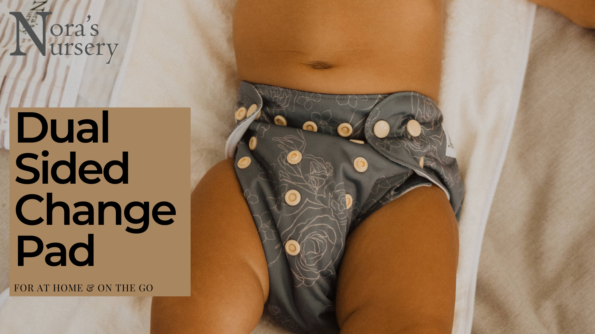 Amazon.com : Nora's Nursery Portable Baby Diaper Changing Pad