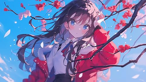Anime Girls Screensaver: Manga Inspired with Relaxing Music, Ambient HD Videos, and Serene Sounds fo