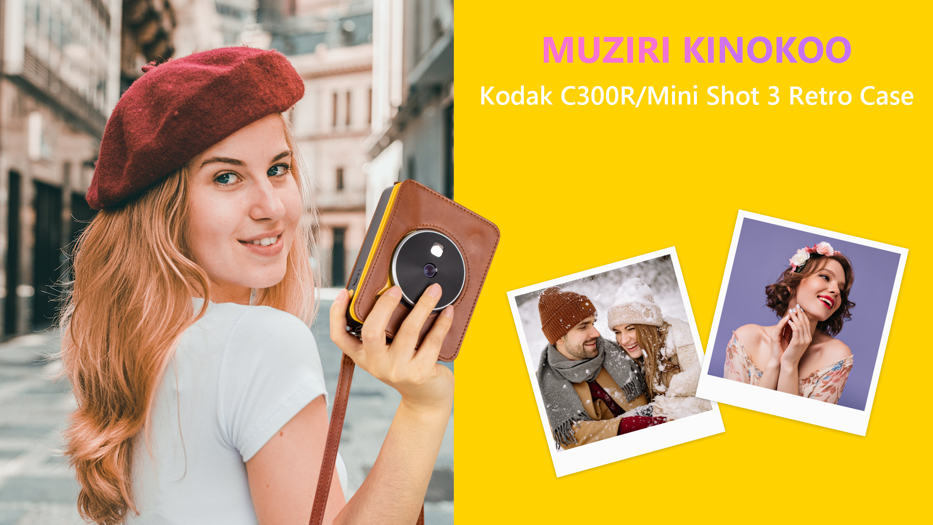 MUZIRI KINOKOO Étui Pour Appareil Photo Compatible Avec Kodak