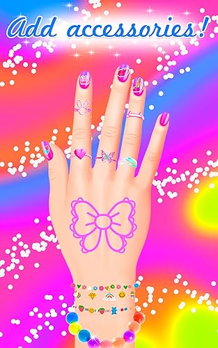 Pink Doll Nails Salon Beauty Games