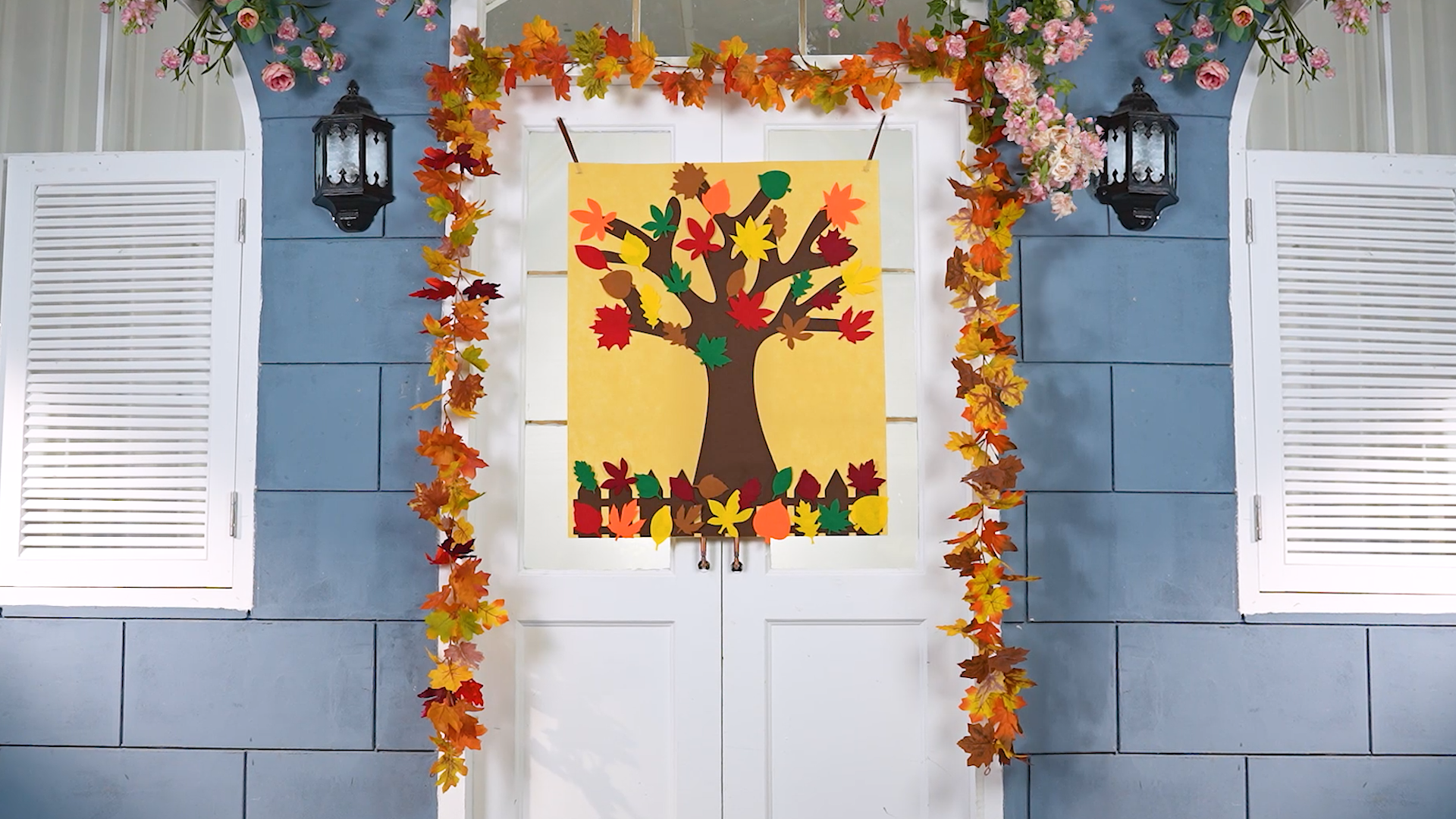 WEBEEDY Kit D'art à La Feuille D'érable Pour Débutant Art De La Ficelle Pour L'automne DIY Wood Sign Craft Kit Pour Adultes Kit D'art Et D'artisanat Pour Cadeau De Thanksgiving Fait Décor