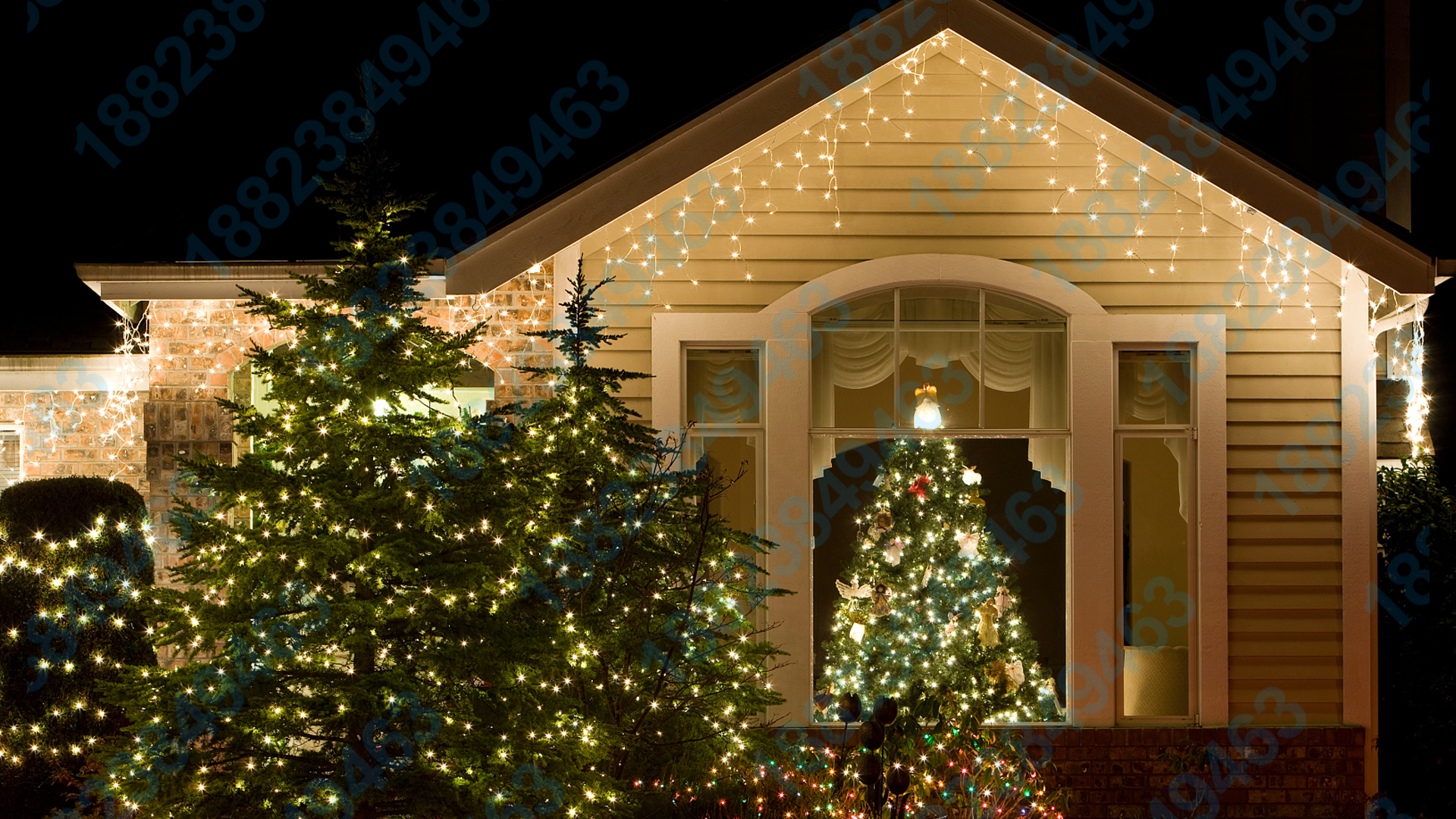 Stella Luminosa LED Decorativa 90 LED Per Interni Ed Esterni 8 Giochi Di Luce IP - - Stelle E Puntali Per Albero Di Natale Decorazioni Uniche