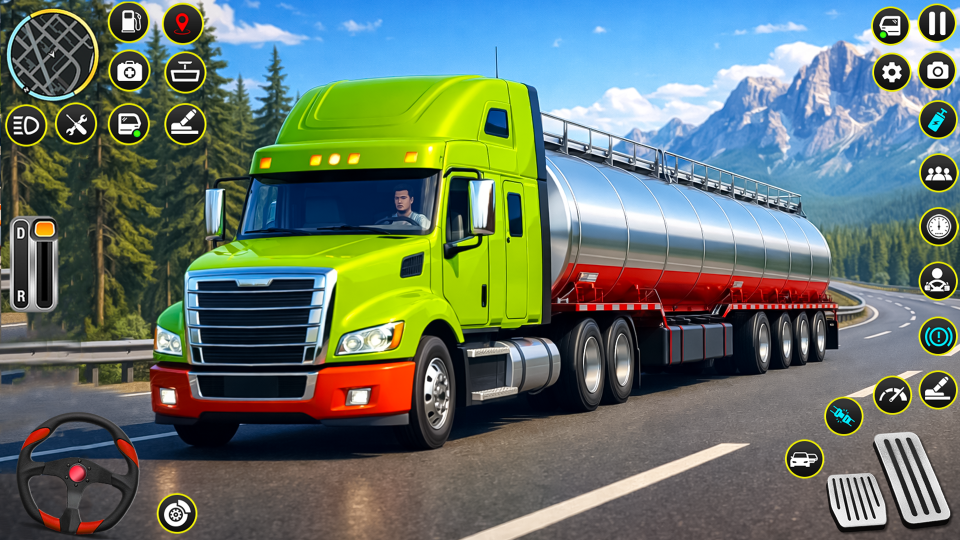 Oil Tanker Truck Driving Simulator 3d: Cargo Transporter Truck Games ...