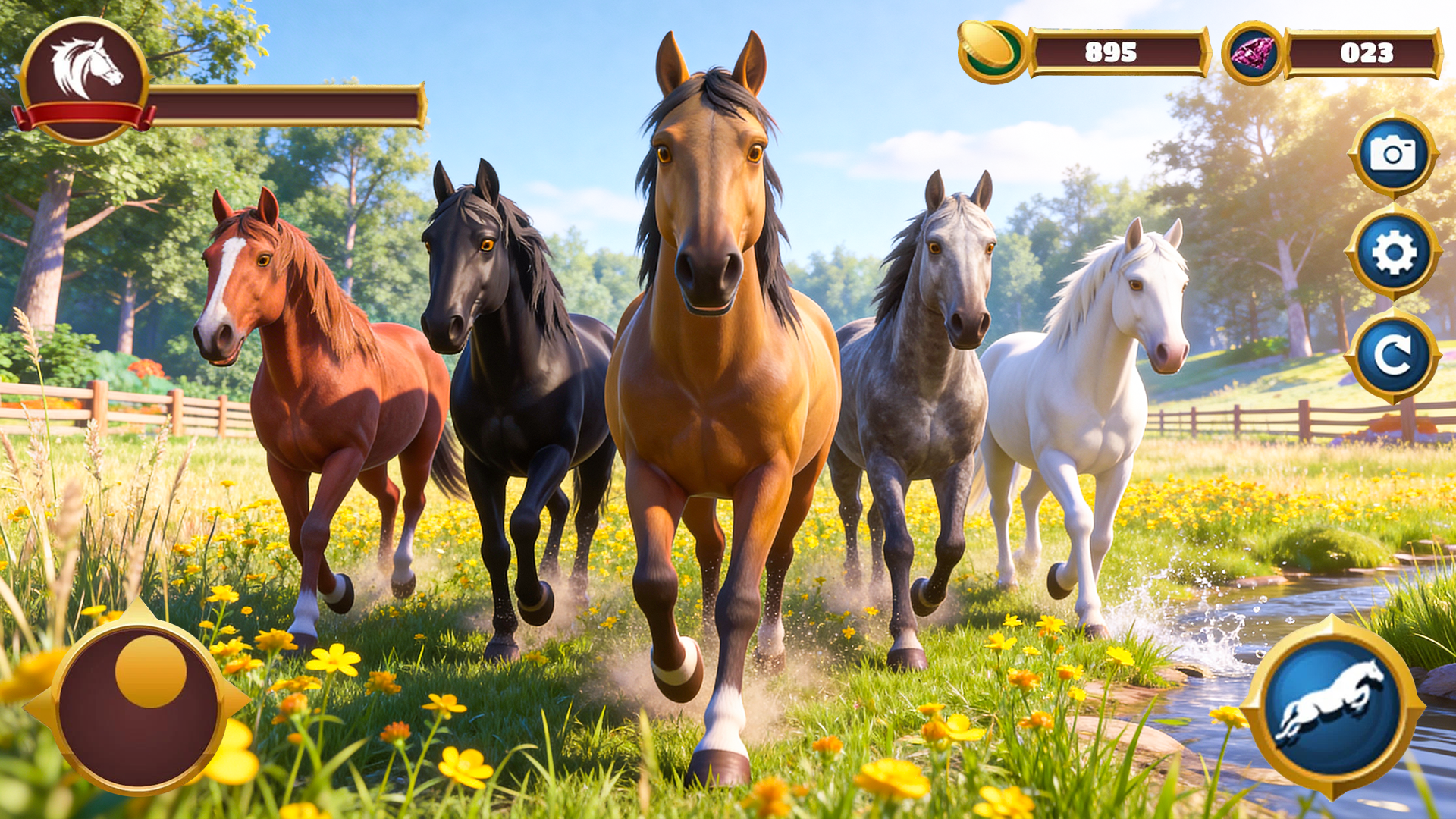 Virtual Horse Ranch Virtual Horse Family Simulator: Wild Horse Life - App on Amazon Appstore