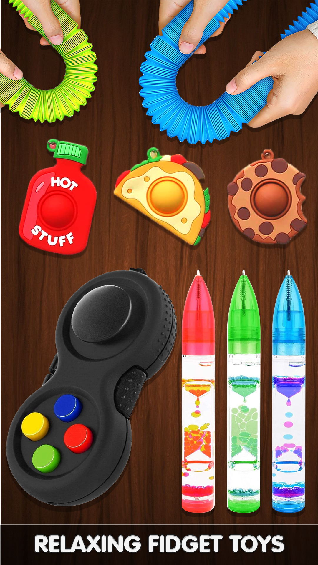 Fidget Toys 3D Sensory Pop it ASMR Oddly Satisfying - App on Amazon ...