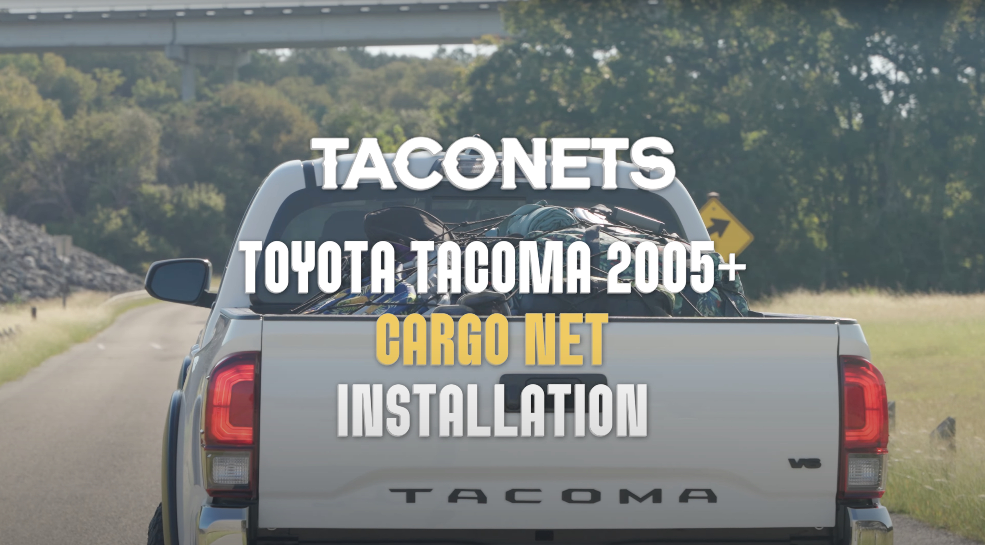 Amazon.com: TacoNets Essentials Cargo Net for Toyota Tacoma Short 