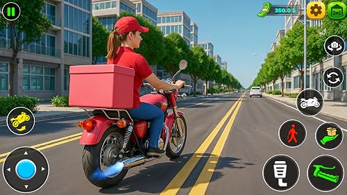 Girl Rider Delivery Game: Parcel Delivery Open World Game – vue 3