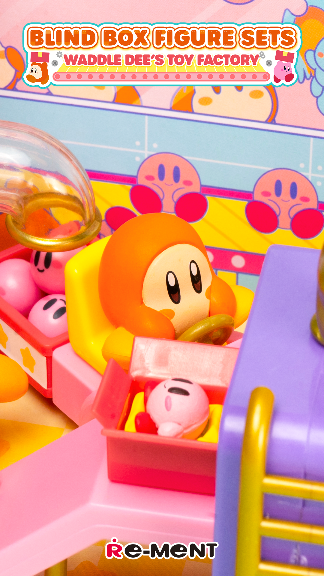 Amazon.com: Hamee RE-Ment Kirby Blind Box Diorama Miniature Figure
