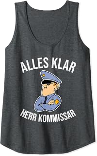 All clear Mr. Commissionar Tank Top