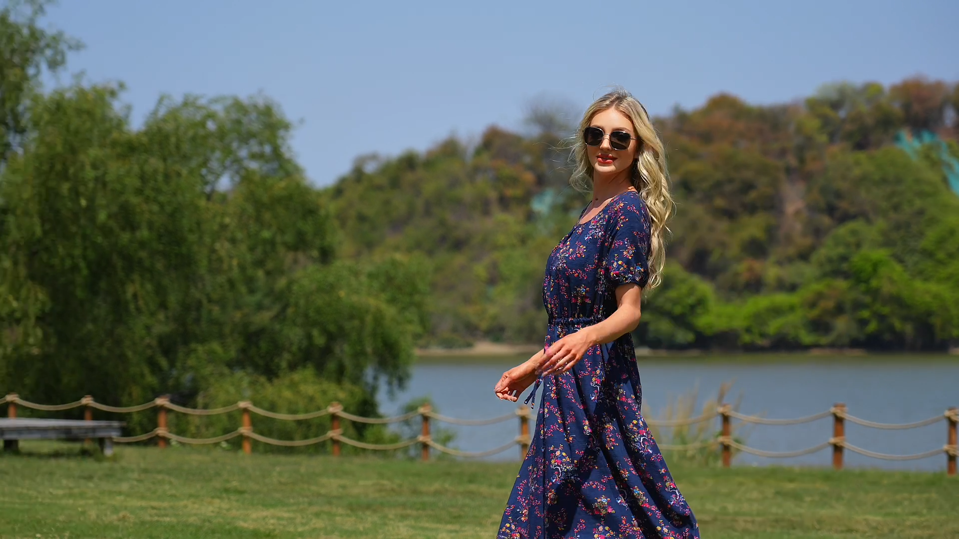 puff sleeve boho dress Women's Ivory & Pink Floral Boho Puff Sleeve Maxi Dress