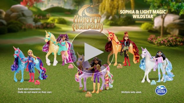 Amazon.com: Unicorn Academy, Sophia & Wildstar 附兩個配件和