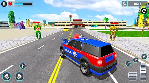 Multi Robot Transform Battle Simulator : Robot Game City Rescue Mission – vue 7