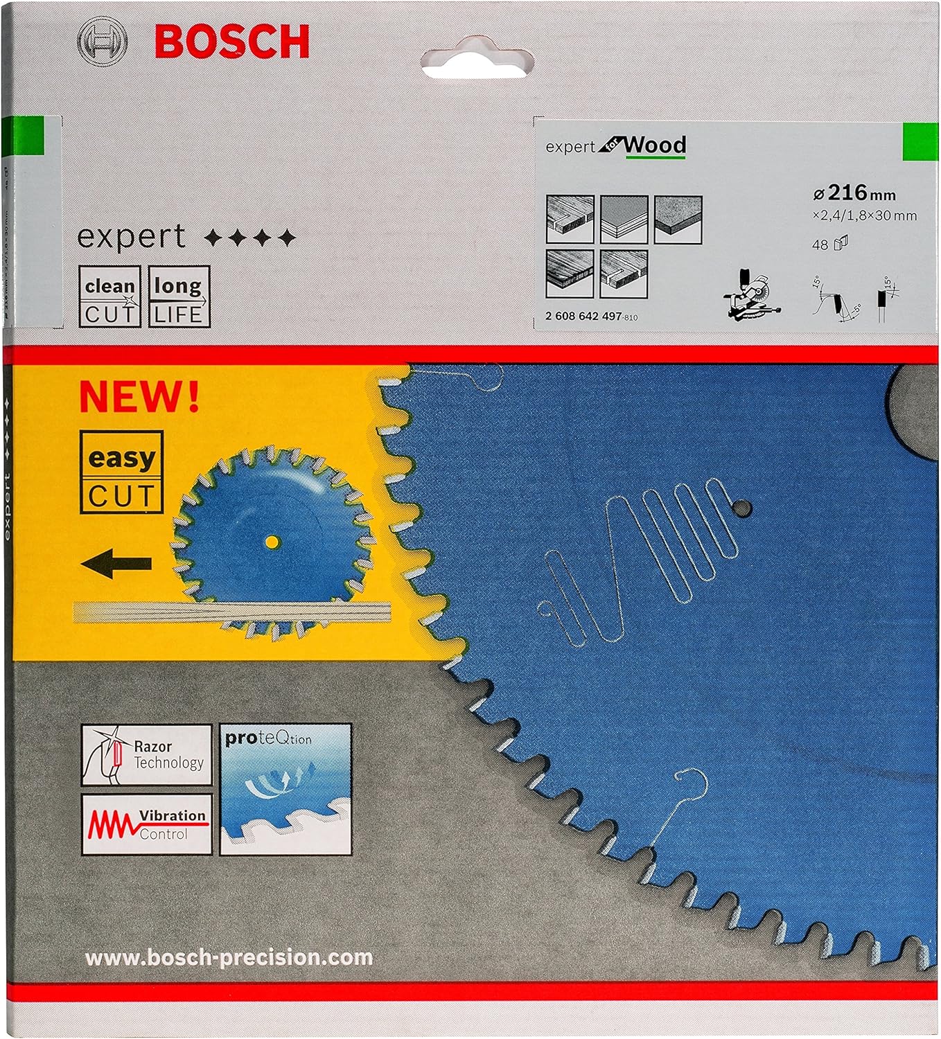 40% оƒƒ Dіѕсоunt Bosch 2608642497 EXWOB 8.5 x 30mm 48T Circular saw blade Top Precision Suреr Bіg Clеаrаnсе! Bosch 2608642497 EXWOB 8.5 x 30mm 48T Circular saw blade Top Precision