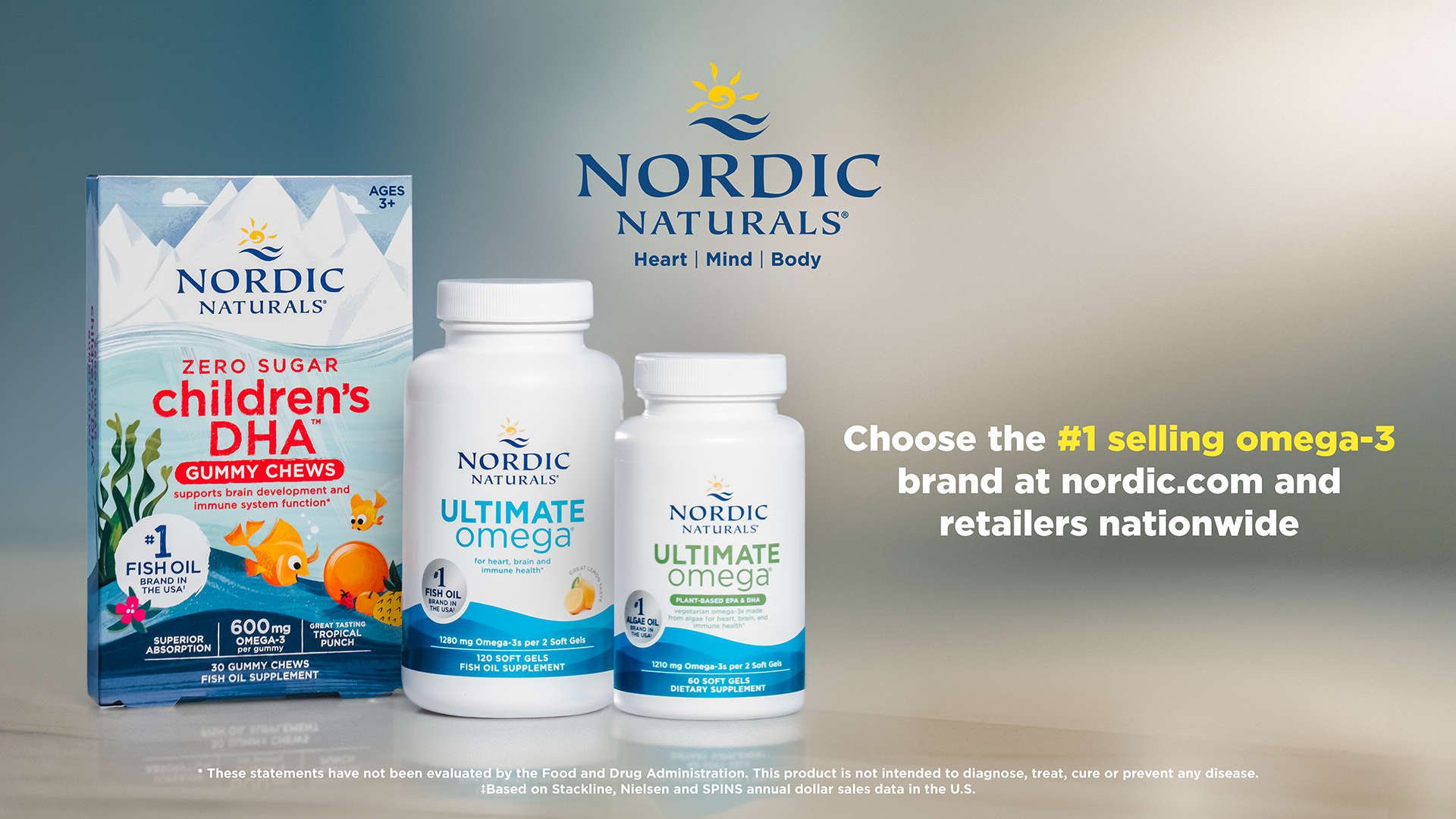 Nordic Naturals Ultimate Omega, Lemon Flavor - 90 Soft Gels - 1280 mg Omega-3 - High-Potency Omega-3 Fish Oil Supplement with EPA & DHA - Promotes Brain & Heart Health - Non-GMO - 45 Servings