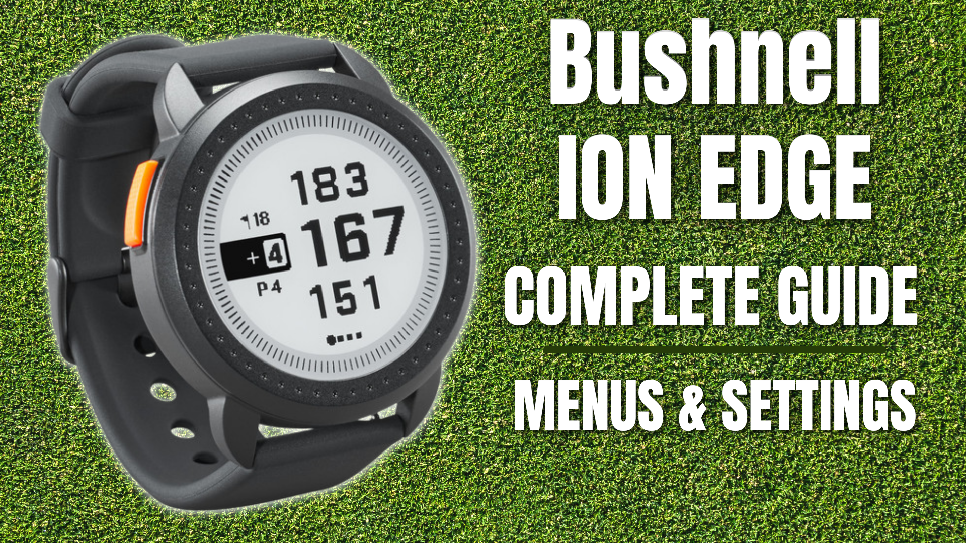 Watch Bushnell Ion Edge Golf Watch | A Complete Guide on Amazon Live