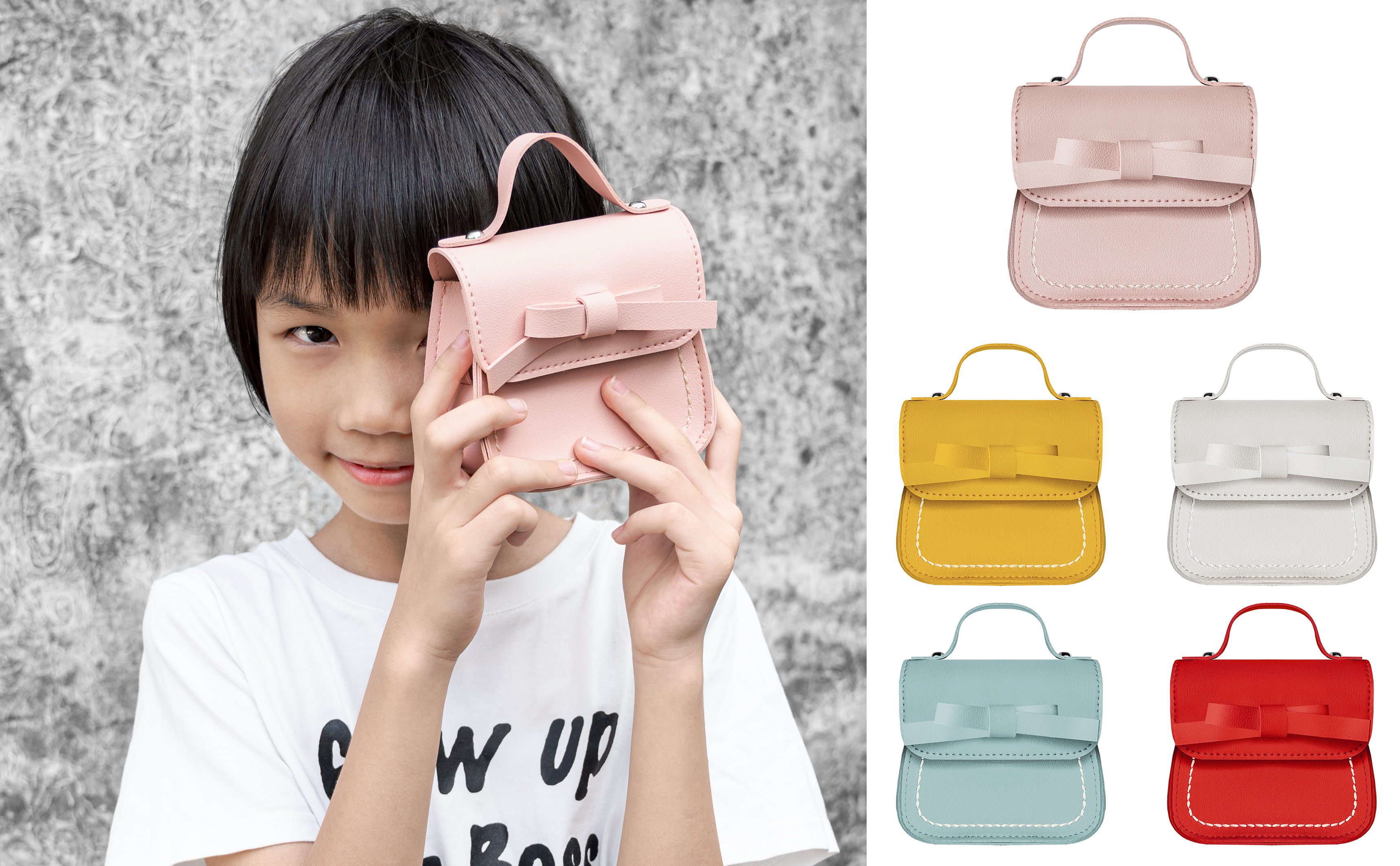 Norhogo Sac à Bandoulière Pour Petites Filles,Sac à Main En