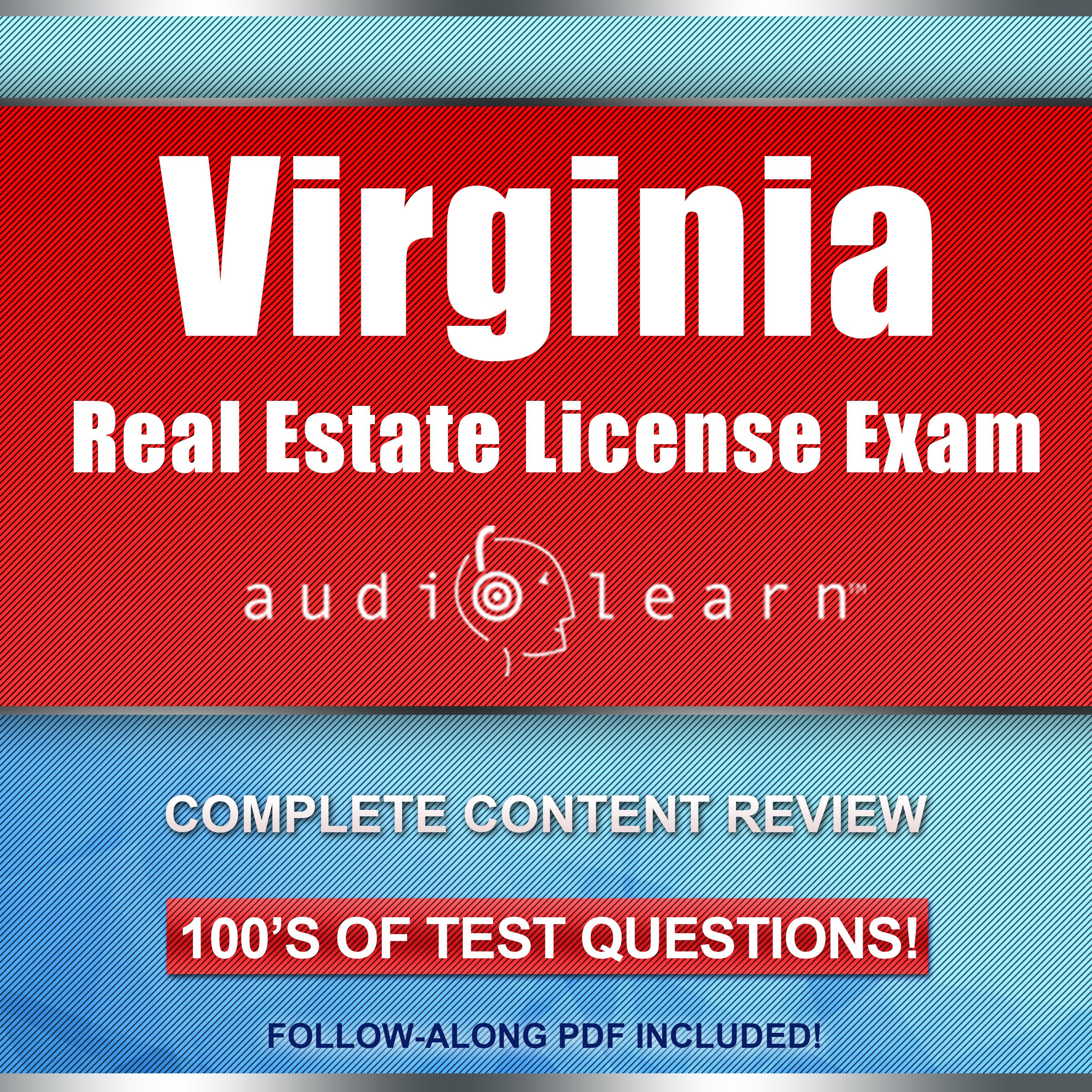 Cover art for Virginia Real Estate License Exam AudioLearn - Complete Audio Review for the Real Estate License Examination in Virginia!