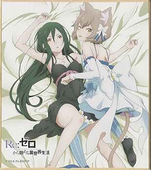 Amazon.co.jp: リゼロ クルシュ・カルステン フェリス イラスト色紙 Re