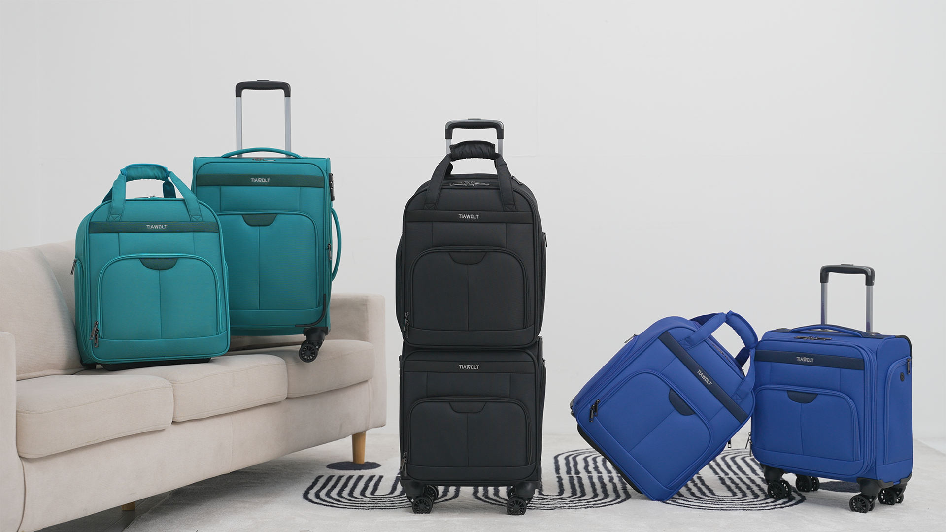 Amazon.com | TIAWOLT Weekender Overnight 16-Inch Underseat Carry