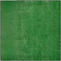 Garland Rug 12x12 ft Artificial Grass Rug - Lush Green Synthetic Turf for Indoor/Outdoor Patios, Lawns, Decks - Durable Low-Maintenance USA Made