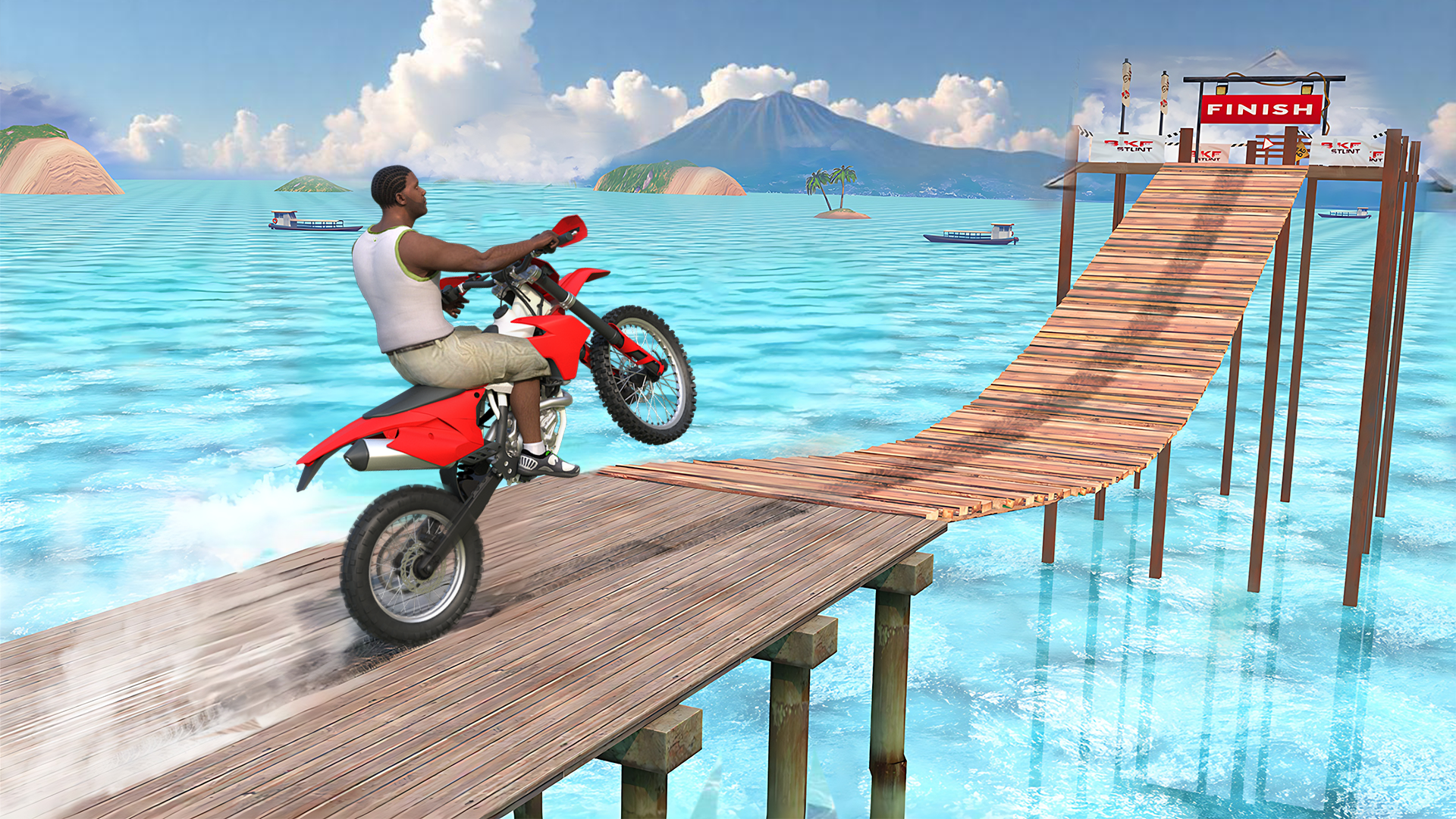 Extreme Dirt Traffic Bike 3D Stunt Highway Moto - Real Motorcycle