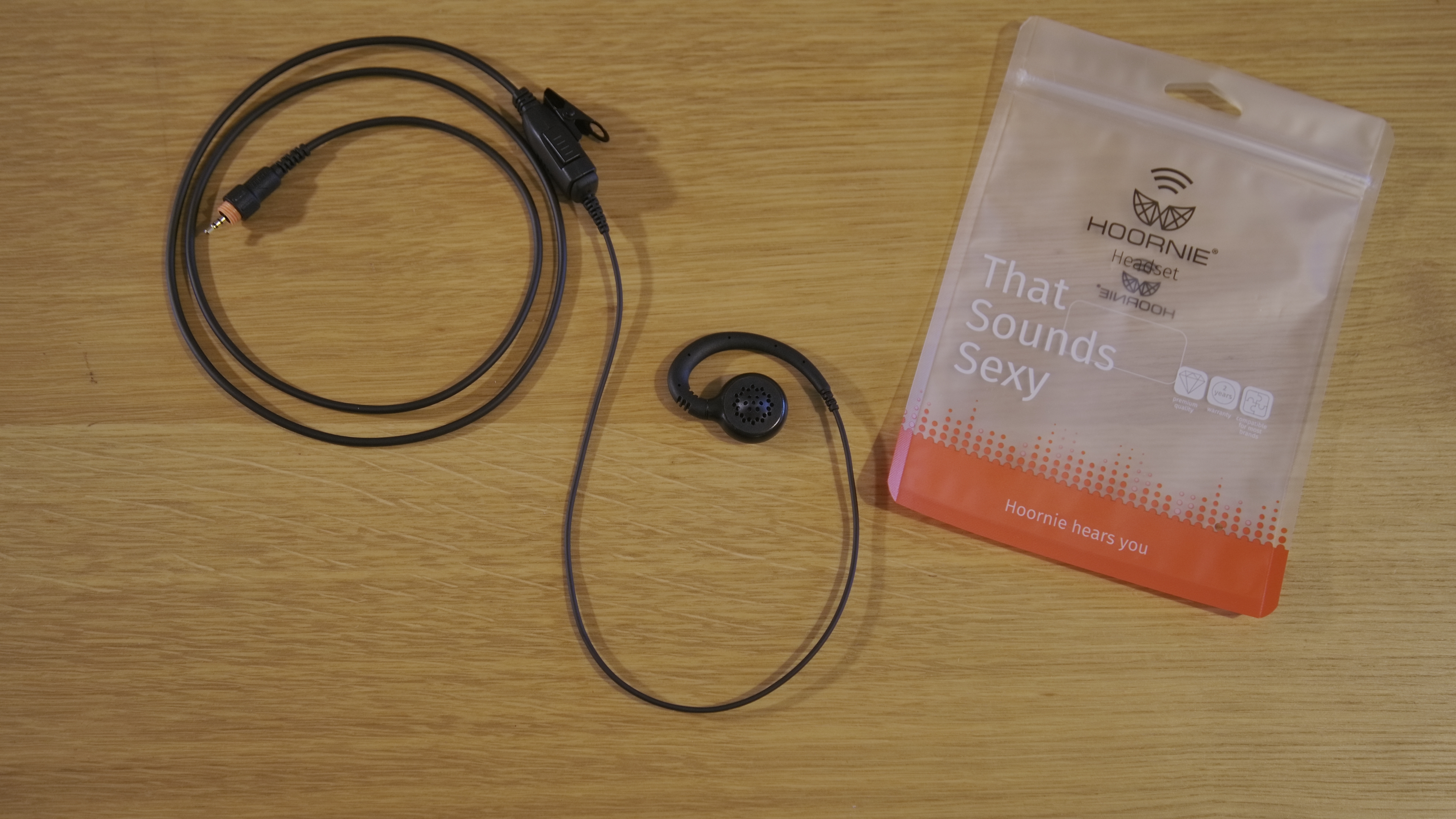 Auricolare Per Motorola CLP446E - Cuffia A Forma Di C Con Cavo In Kevlar | Per Sicurezza E Sport - Foto 2