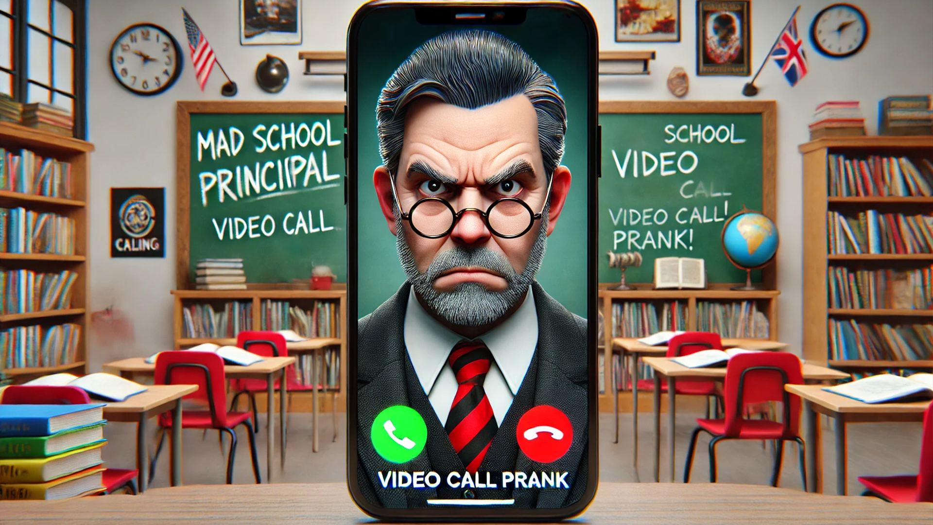 🎓 Angry School Principal: Absent from School Prank Call-Amazonアプリストアのアプリ