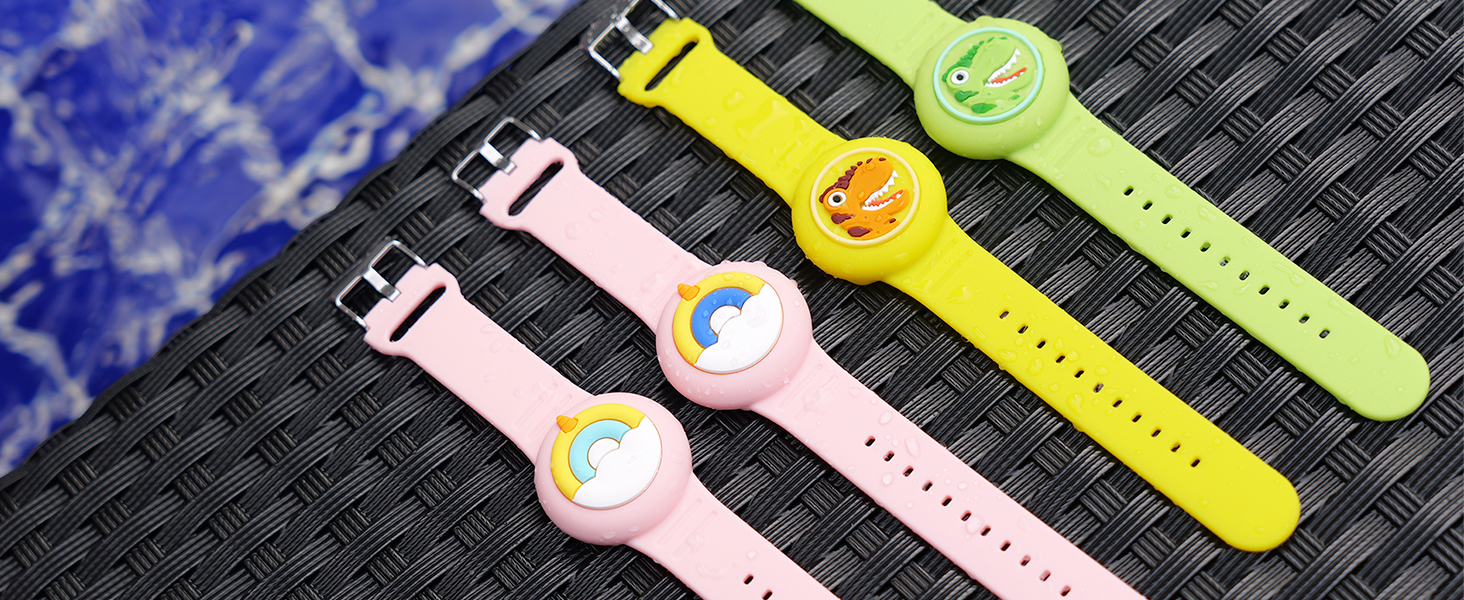 Amazon.com: HLHGR Airtag Bracelets for Kids，Waterproof Air